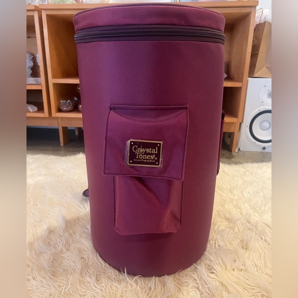 NEW 9” Practitioner Crystal Tones Nylon Case: Crystal Singing bowls ✨ - Picture 3 of 16